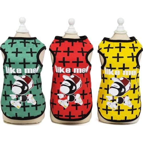 Dog Clothes Summer Pet Dog Jacket Coat Camouflage Cool Sunscreen Puppy Clothing Vest For Small Medium Dogs Puppy Outfit S-2XL