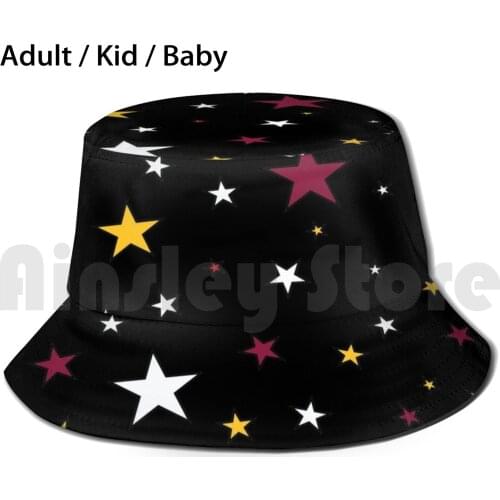 Asu Star Bucket Hat Adult kid baby Beach Sun Hats Asu Arizona Arizona Sundevils Forks Up Tempe Phoenix Sun Devil