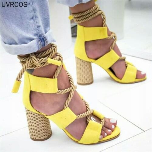 Women Shoes 2021 New Breathable Wedges Shoes Woman High Heels Hollow Lace-up Sandals Female Zapatos De Mujer Sandals Women