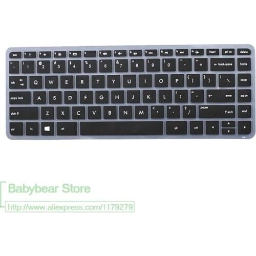 For HP Pavilion 14 14-ab011TX ENVY 14-j006TX 14G-AD007TX 14 inch Silicone Keyboard Protective film Cover skin Protector