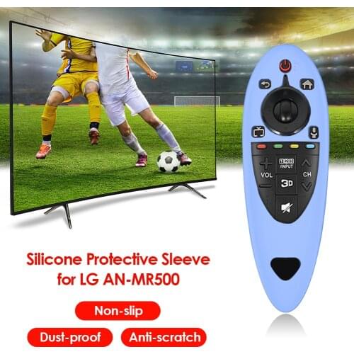 Silicone Case TV Remote Controller Cover Protective Case For LG AN-MR500 Remote Control Shockproof Anti-Slip Replacement Protect