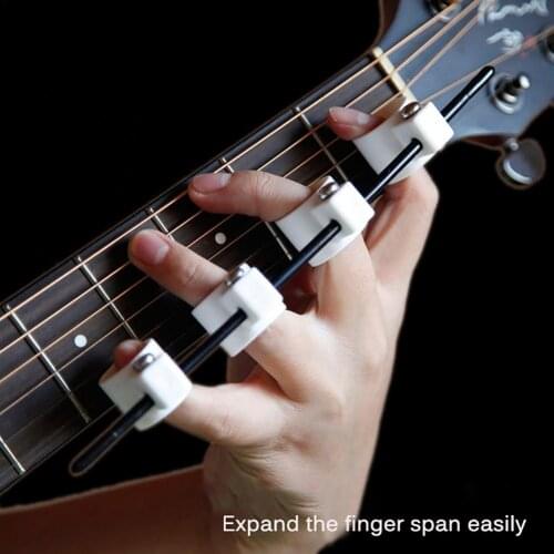 Ukulele Guitar Piano Finger Expansion Sleeve Span Practice Muscle Exercise Tool Musical Instrument Accessories Finger Force tool