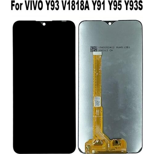 For BBK Vivo Y93 V1818A Y91 Y95 Y93S U1 LCD Display Screen Touch Sensor Digitizer Assembly