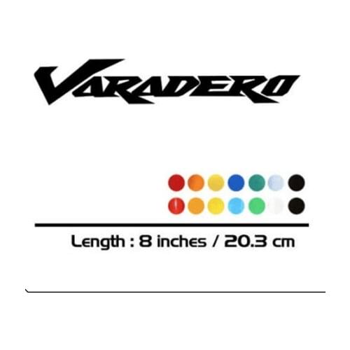 MOTORIST 2 X New Sales motorcycle bike Fuel tank Wheels Fairing notebook Luggage helmet MOTO Sticker decals For HONDA VARADERO