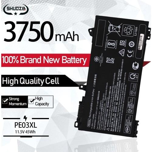 RE03XL Laptop Battery For HP ProBook 445 450 455 440 430 G6 Series HSTNN-DB9N L32407-2B1