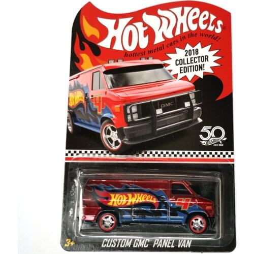 Hot Wheels Car Red Line Club 70 CHEVY BLAZER GMC CHEVELLE Collector Edition 50th Anniversary Metal Diecast Model Cars Kids Toys
