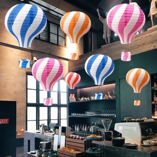 10inch-16inch Hot Air Paper Balloon Lantern Chinese Wishing Lantern Wedding Decor Kids Birthday Party Home Supplies 1pc