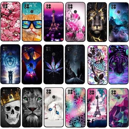 For Xiaomi Redmi 9C Case Silicone Soft TPU Back Cover Phone Cases For Xiaomi Redmi 9C Silicone Case Redmi 9 C Funda Coque Shells