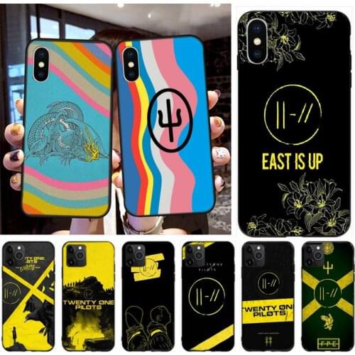 Twenty One Pilots 21 Phone Case For Iphone 6 6s 7 8 Plus XR X XS XSmax 11 12 Pro Mini Max