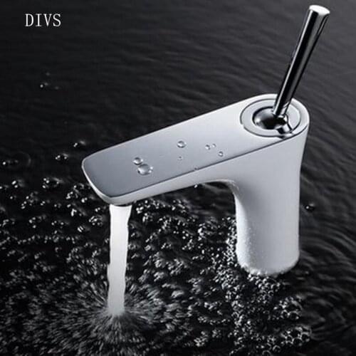 DIVS White Bath Mixers