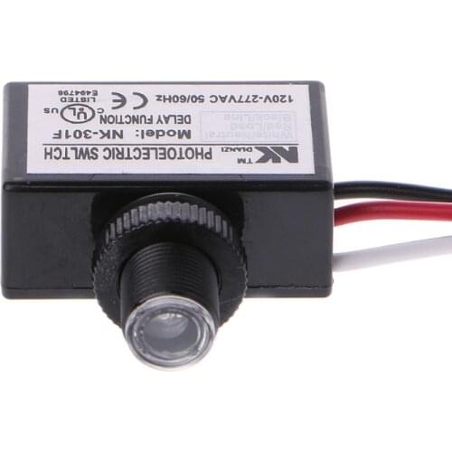 New High quality NK-301F Outdoor Security Photo Electric Resistor Light Sensor Control Switch