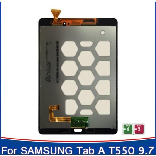 NEW LCD Replacement 9.7" For Samsung Galaxy Tab A 9.7 SM-T550 T550 T551 T555 LCD Display Touch Screen Digitizer panel Assembly