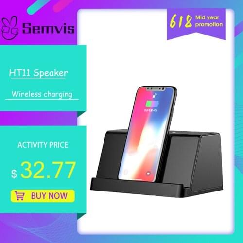 HT11 Portable Bluetooth Speaker Wireless Speakers Fast Charger Bass Sound Systems 3D Stereo Surround Speaker