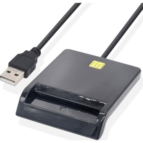 Multi USB 2.0 SIM Smart Card Reader For Bank Card IC/ID EMV SD TF MMC Cardreaders USB-CCID ISO 7816 for Windows 7 8 10 Linux OS