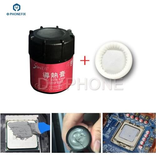 30g DRG-102 Silicone Grease Paste Thermal Grease Thermocouple Heatsink for CPU Processor High Performance Thermal Conductivity