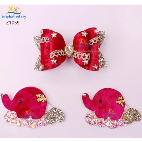 Elephant And White Clouds S1059 Muyu Wooden Mold Scrapbook Dies Suitable For Market General Machines