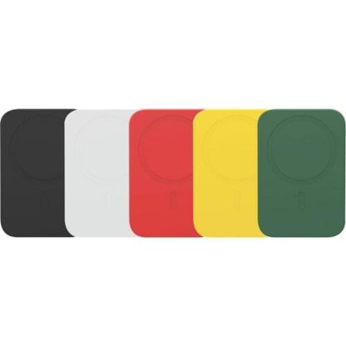 Magsafing Ultra-Thin Silicone Protective Case For IPhone 11 12 Pro Max XSR Wireless Charger Cover For Magsafe Battery Pack Shell