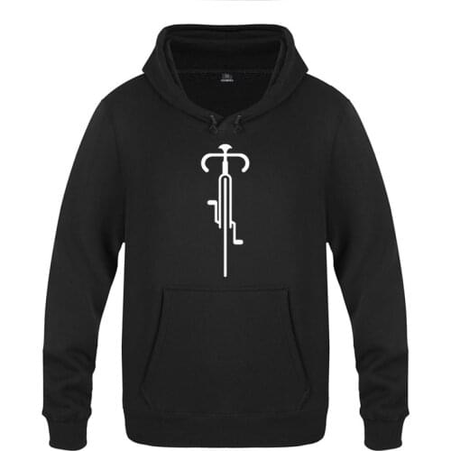 Bike Lines Cycling Printed Novelty Hoodies Men Fleece Long Sleeve Hip Hop Hooded Pullover Winter Casual Man Skate Sweatshirts