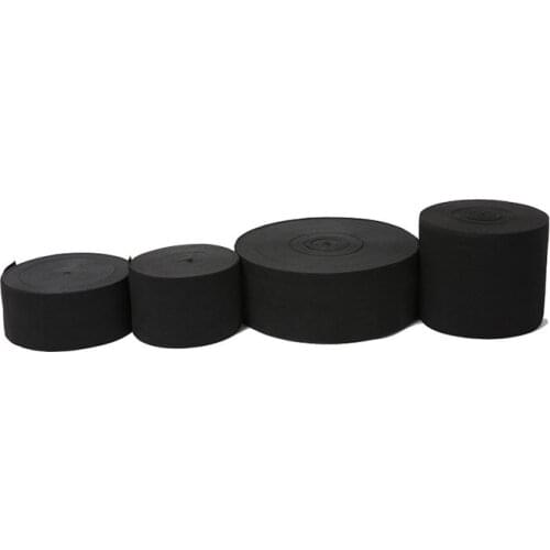 XUNZHE black elastic tape 5 Meters 10/20/30/40/50/60mm Highest Nylon Band Elastic Sewing Garment Accessories DIY elastic yards