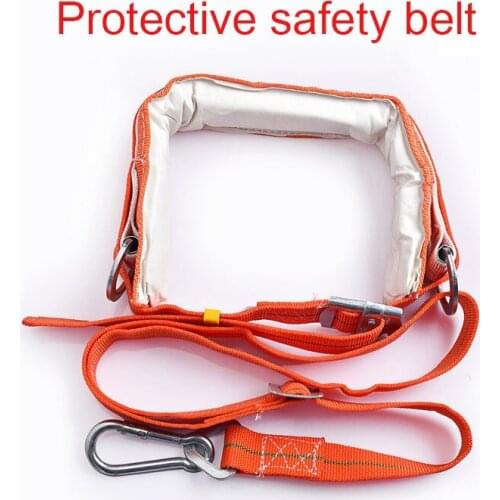 1 / 2Pcs Electrician Safety Belt CE Certification High-Altitude Construction Safety Belt Tree Climbing Safety Belt