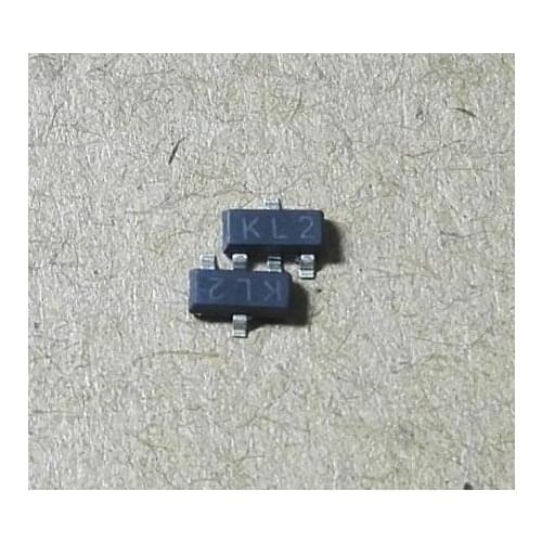 100pcs BAT54A LBAT54ALT1G MAKING B6 KL2 WV3 SOT-23 SMT SMD Diode Schottky barrier double diode