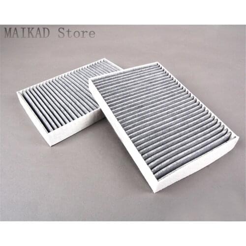 2PCS Activated Carbon Cabin Air Filter for Mercedes-Benz W221 S320 S350 S280 S300 S500 S250 S420 S450 S550 S400 S63 A2218300318