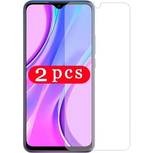2Pcs protective film for xiaomi redmi 8 8A note 8 8T 9S 9 pro MAX 9A 9C 10X pro tempered glass phone screen protector on glass