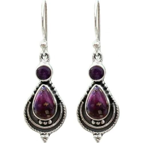50%HOT1 Pair Inlaid Rhinestone All-match Charming Dangler Earring for Banquet