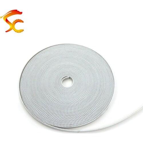 50metres/Lot PU GT2 6mm open belt Polyurethane Steel core 2GT 6mm for 3d printer