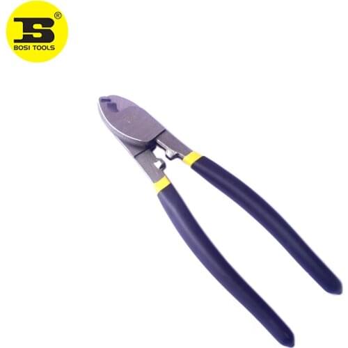 BOSI 8"/200mm Cable Cutter Electric Wire Cutting Stripper Plier