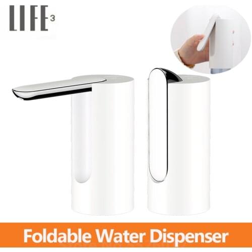 3life Foldable Electric Water Dispenser USB Charging Button Control Portable Mini Automatic Water Pump
