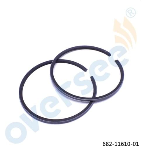 682-11610-01-00 Piston Ring Set (STD) for Yamaha Parsun Powetec 9.9HP 15HP 63V outboard engine boat motor part 682-11610