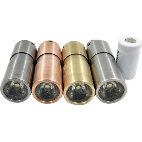 Mini LED Flashligh + 10180 battery + o-rings +keyring Multimaterial Hobi PLUS 10180 XP-G2 NW USB Rechargeable For Outdoor Hiking