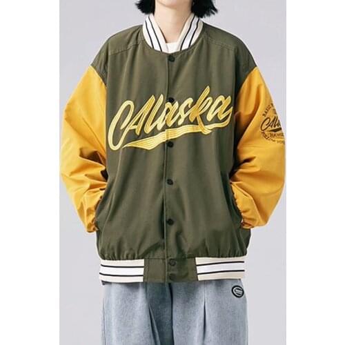 2021 Men Jacket Baseball Uniform Mens Women Letter Embroidery New Couple Streetwear College Style Loose Bomber Jackets