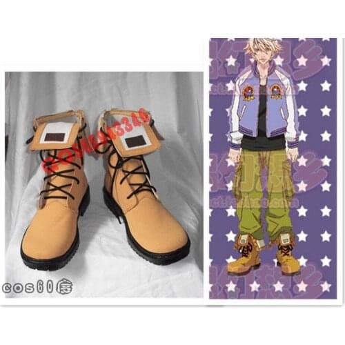 Tiger & Bunny Ivan Karelin Cosplay Shoes Boots S008