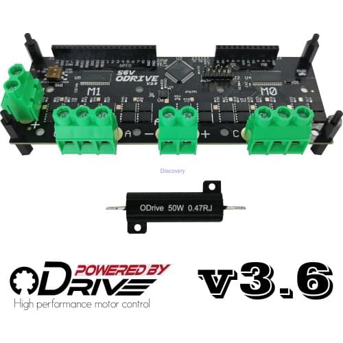 ODrive 56V 24V 48V Hardware High-performance Brushless Motor Controller Simple FOC BLDC VESC AGV