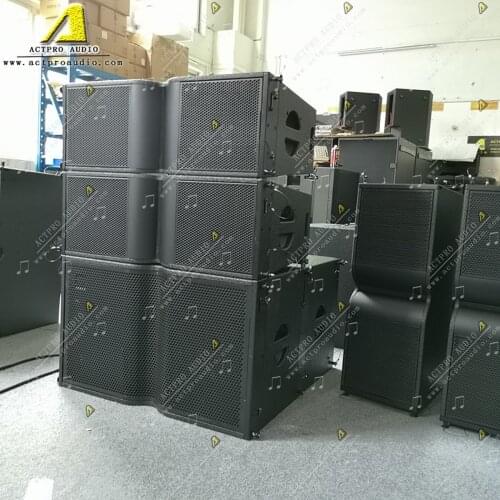 Professional Speaker Audio Speaker Sound System KR210 dual 10inch line array speaker