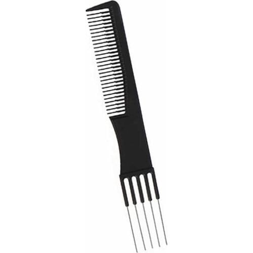 5pcs Professional Steel Needle Fork Comb Hair Comb Hair Insert Needle Comb Hairdressing Styling Tool