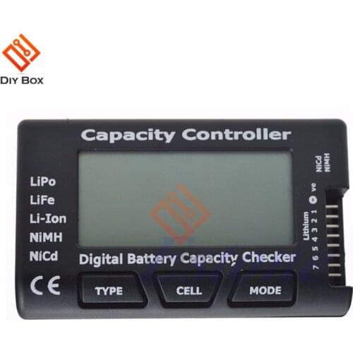 RC Cell Meter Battery Capacity Tester 7 Cellmeter LiPo LiFe Li-ion Lithium NiMH Capacity Checker Controller Detector