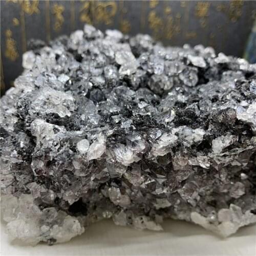Amazing about 4500g unique natural Herkimer Diamond quartz specimen healing crystals raw gemstones