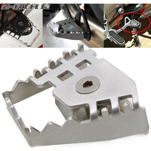 Motorcycle Rear Foot Brake Lever Peg Pad Enlarge Extender For BMW F800GS F700GS F650GS R1150GS R1200GS/R1200GS ADV/R1200GS LC