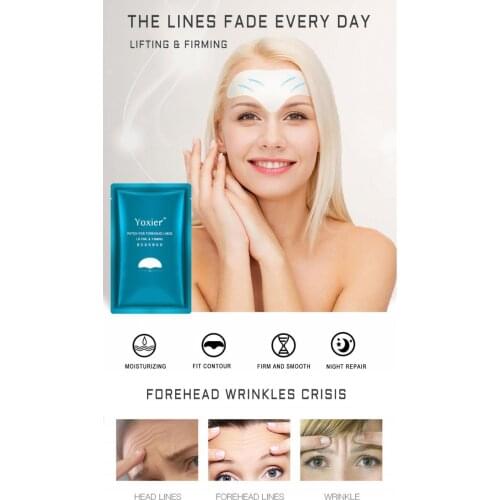 1PCS Forehead Line Removal Anti-wrinkle Stickers Frown Lines Treatment Anti-aging Lifting Mask Face Stickers Skin Care Makeup