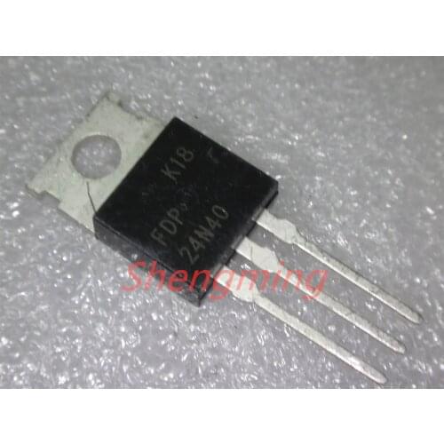 10pcs FDP24N40 TO-220