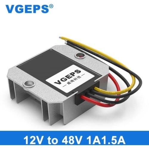12V liter 48V DC power booster 9-32V to 48V car power converter DC-DC transformer