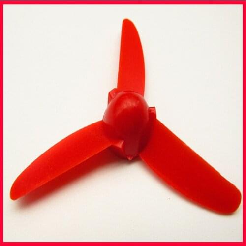 Airplane propeller, car and ship three-blade propeller propeller wing air propeller diameter 8CM aperture 2MM