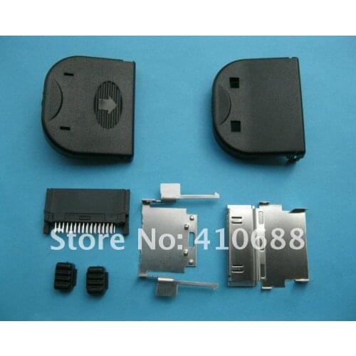 50 pcs 30pin Male Connector for IPOD with Black Plastic Shell