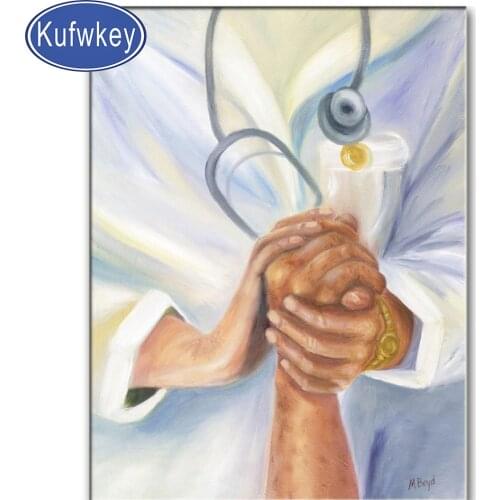 Diamond painting Doctor, health guardian angel 5D diamond embroidery sale diamond mosaic picture rhinestone decor home puzzle