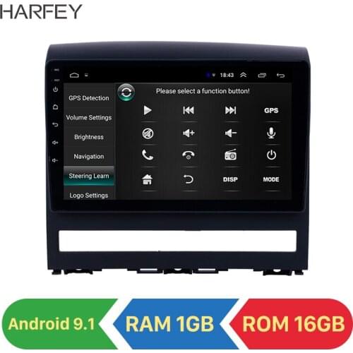 Harfey Android 9.1 9 inch HD Touchscreen car GPS Radio for 2009 Fiat Perla with Bluetooth USB WIFI support Carplay DVR OBD2