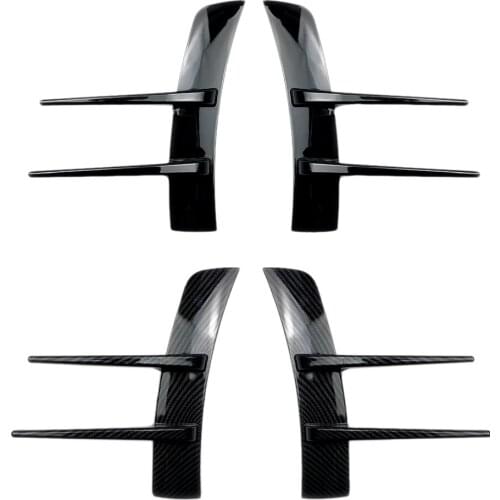 Car Carbon Fiber Front Bumper Spoiler Flank Wind Knife for Mercedes Benz a Class A180 A200 A220 W177