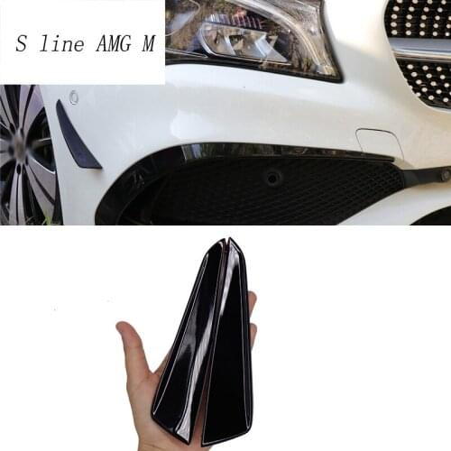 Car styling front Side Mirror body Stickers Covers Trim decorative For Mercedes Benz CLA C117 220 260 200 2017 auto Accessories